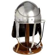 Civil War Lobster Pot Helmet With Stand