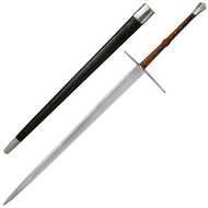 1400 Era 2 Handed Sword And Scabbard